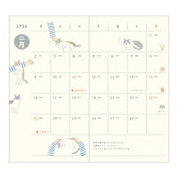 2026 Midori Pocket Diary | Slim Cat